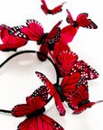 Queen of Hearts Butterfly Fascinator